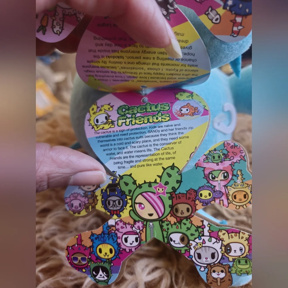 TokiDoki Bruttino Plushie Cactus Friend. PRICE IS FOR ONE! - Picture 4 of 7